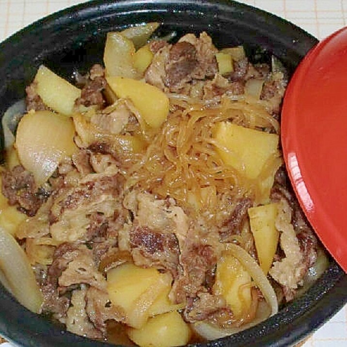 タジン鍋で、肉じゃが!